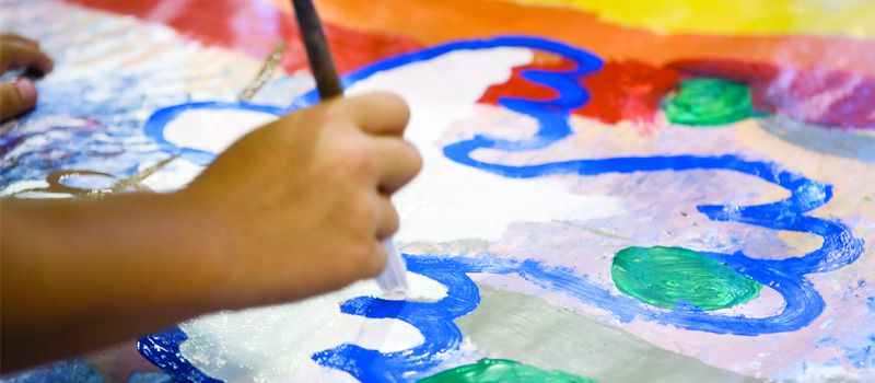 PERCORSO ARTISTICO –POLISENSORIALE DI ARTETERAPIA : IL FILO NASCOSTO
